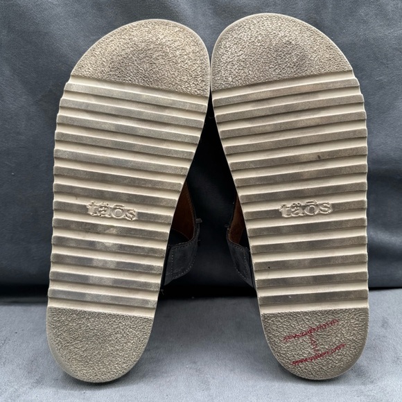 Taos Stupendous Sandal Women’s Size 8.5 Steel Leather Boho Thong - Picture 12 of 14